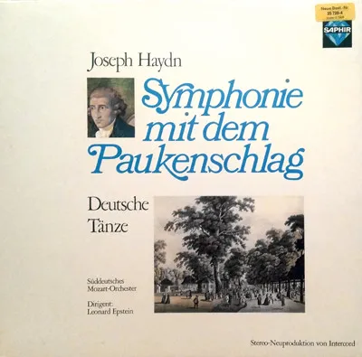 Symphonie Mit Dem Paukenschlag Und Deutsche Tänze