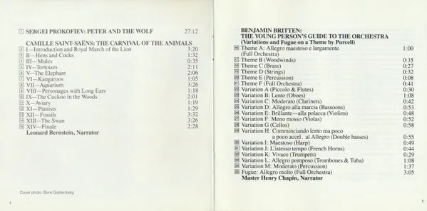 Children's Classics (Carnival Of The Animals • Peter & The Wolf • Young Person's Guide To The Orchestra)
