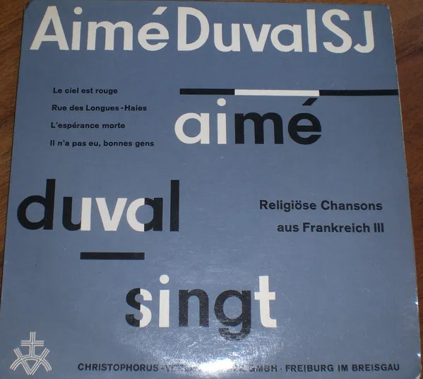 Religiöse Chansons Aus Frankreich III