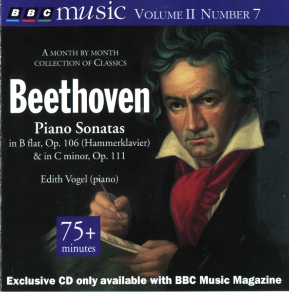 Beethoven Piano Sonatas In B Flat, Op 106 (HammerKlavier) And In C Minor, Op. 111