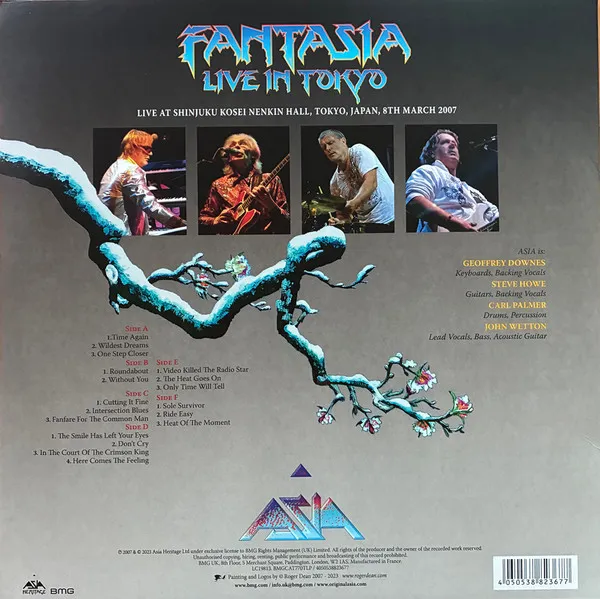 Fantasia, Live In Tokyo 2007