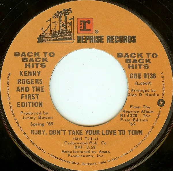 Ruby, Don't Take Your Love To Town / Reuben James