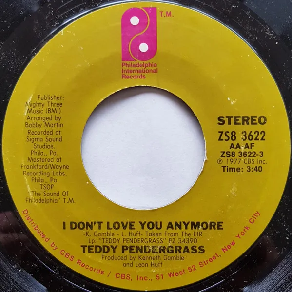 I Don't Love You Anymore / Somebody Told Me