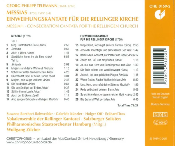 Georg Philipp Telemann (1681-1767)