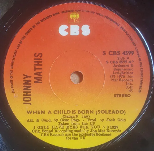 When A Child Is Born (Soleado)
