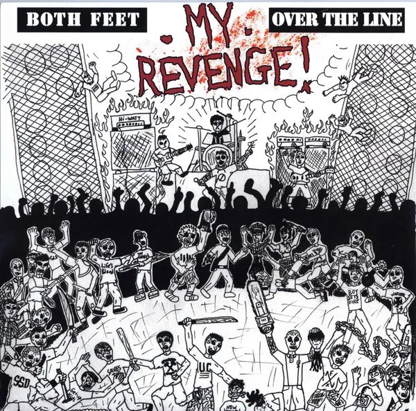 Both Feet Over The Line
