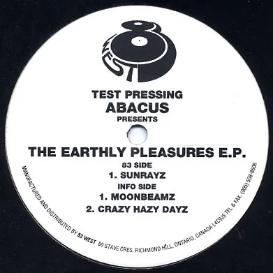 The Earthly Pleasures E.P.