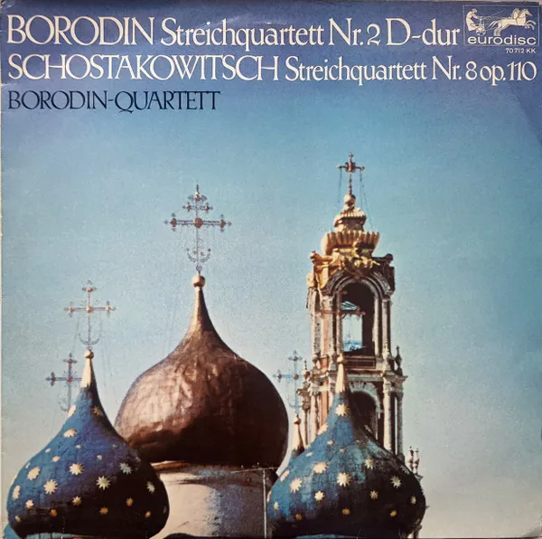 Streichquartett Nr. 2 D-Dur / Streichquartett Nr. 8 Op. 110