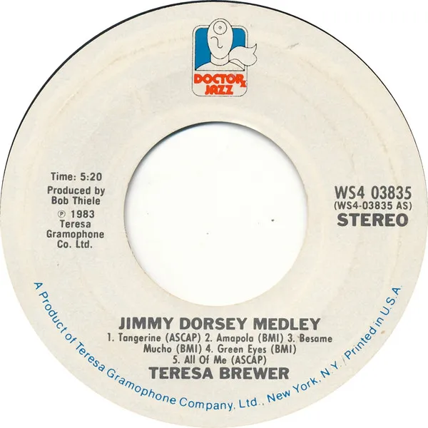 Jimmy Dorsey Medley