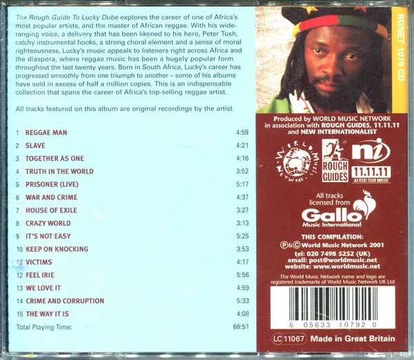 The Rough Guide To Lucky Dube