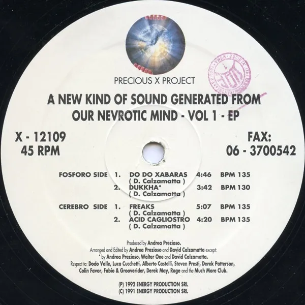 A New Kind Of Sound Generated From Our Nevrotic Mind Vol. 1