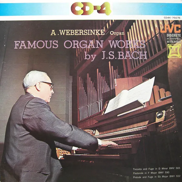 Famous Organ Works By J.S. Bach