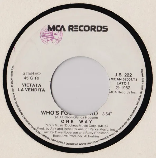 Who's Foolin' Who / Maid Of Orleans (The Waltz Joan Of Arc)