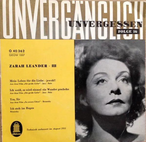 Zarah Leander III