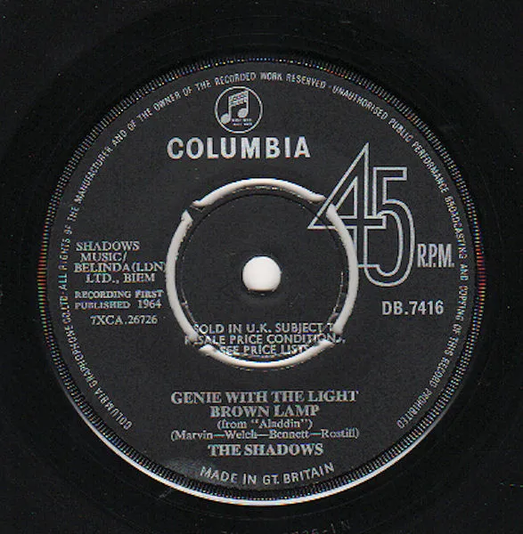 Genie With The Light Brown Lamp