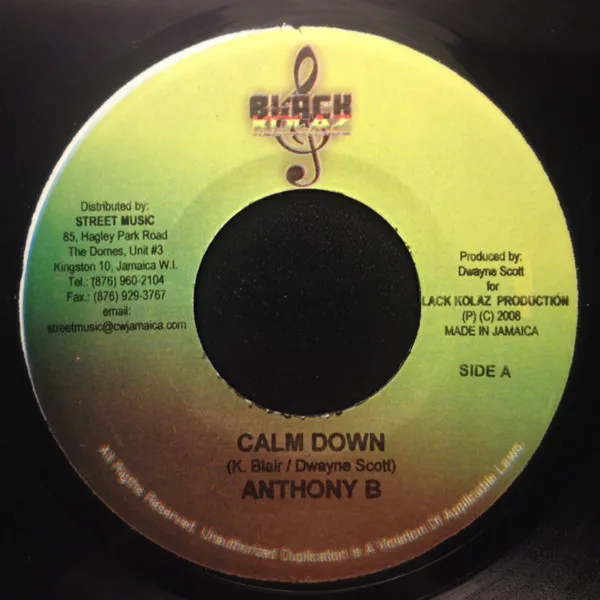 Calm Down / Street Jam Riddim