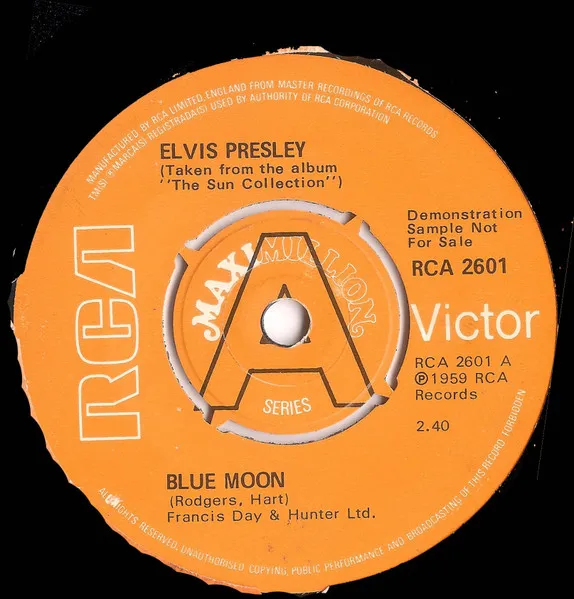 Blue Moon / You're A Heartbreaker / I'm Left You're Right She's Gone