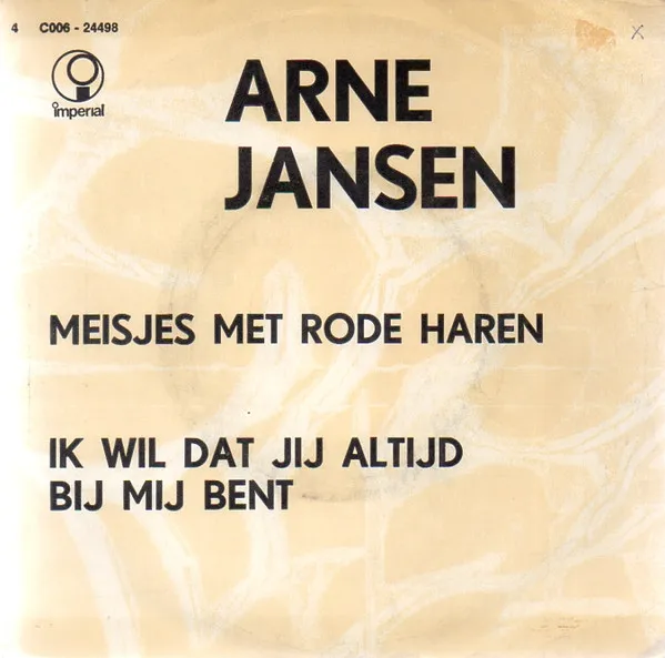 Meisjes Met Rode Haren / Ik Wil Dat Jij Altijd Bij Mij Bent