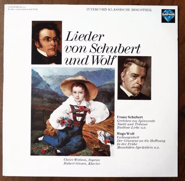 Lieder Von Schubert Und Wolf