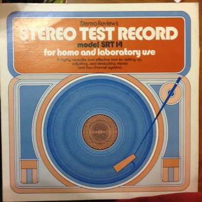 Stereo Test Record - Model SRT 14-A (For Home And Laboratory)