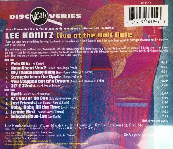 Live At The Half Note