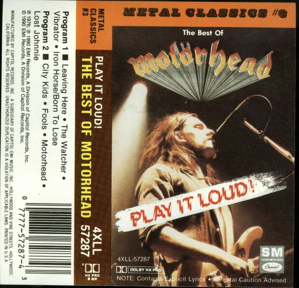 Metal Classics #3 - Play It Loud! The Best Of Motorhead