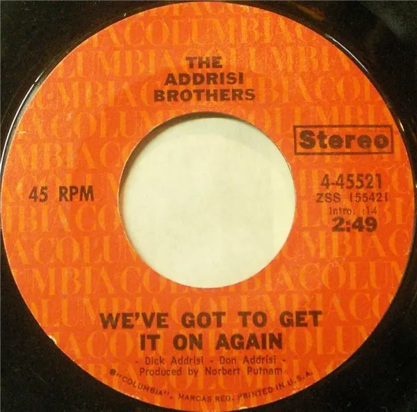 We've Got To Get It On Again / You Make It All Worthwhile