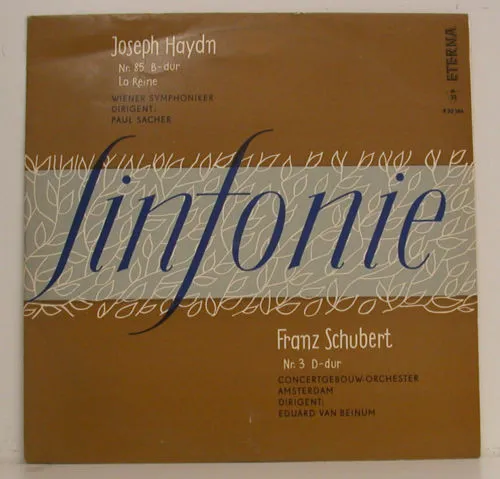 Sinfonie Nr. 85 B-dur La Reine / Sinfonie Nr. 3 D-dur