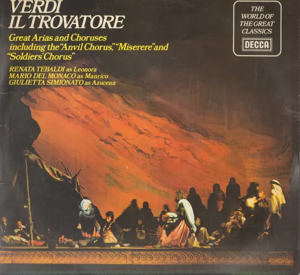 Il Trovatore: Great Arias And Choruses