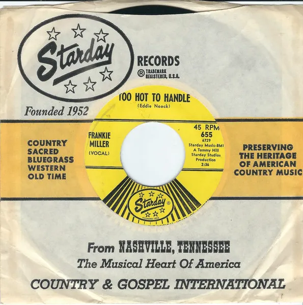 Too Hot To Handle / A Little South Of Memphis