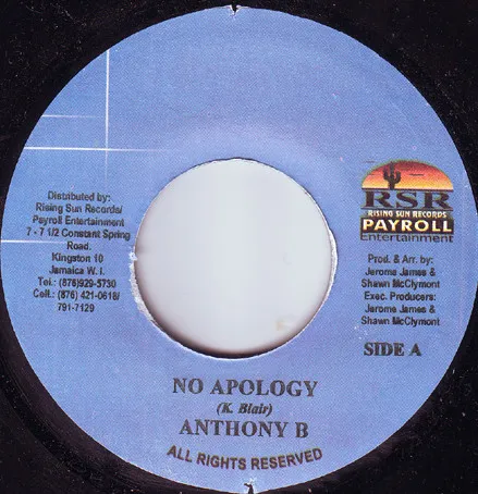 No Apology
