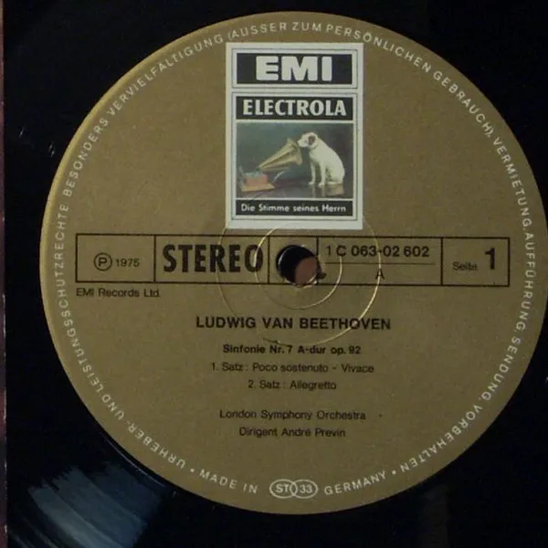 Sinfonie Nr.7 A-dur