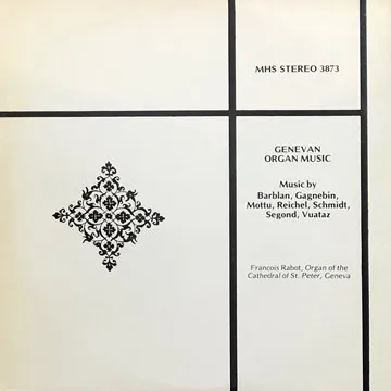 Genevan Organ Music
