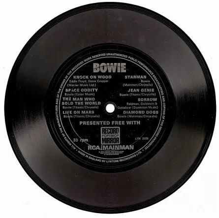 The Record Mirror Flexi Disc