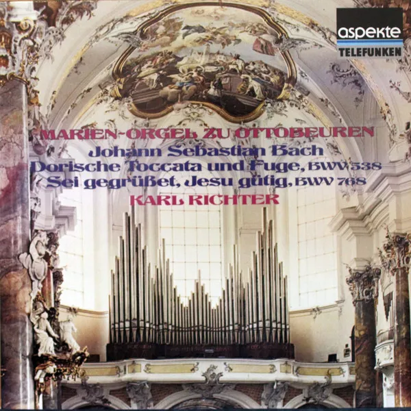 Marien-Orgel Zu Ottobeuren . Dorische Toccata und Fuge, BWV 538 . Sei Gegrüßet, Jesu Gütig BWV 768