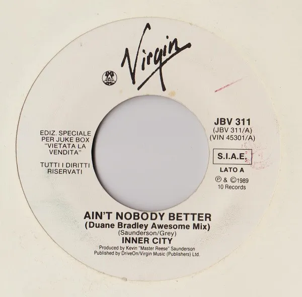 Ain't Nobody Better (Duane Bradley Awesome Mix) / Violently