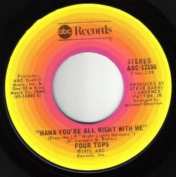 Mama You're All Right With Me / I Am Glad You Walked Into My Life