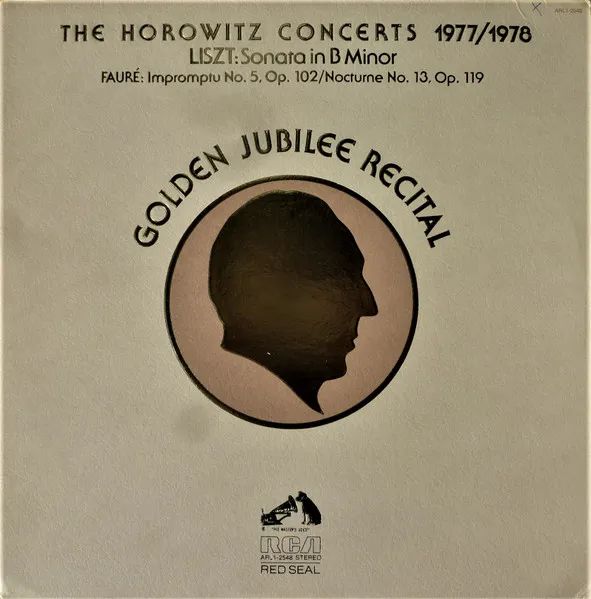 The Horowitz Concerts 1977/1978 (Golden Jubilee Recital)