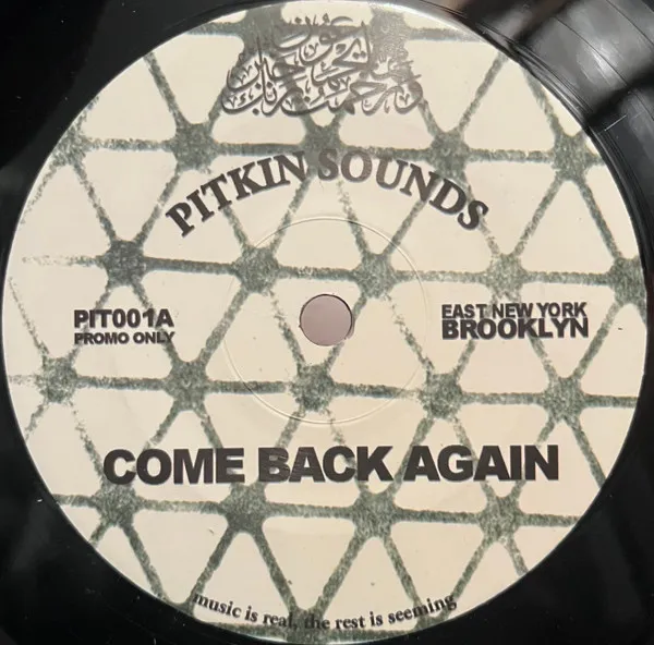 Come Back Again / Burn It Down Dub