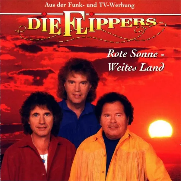 Rote Sonne Weites Land