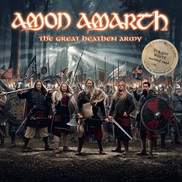 The Great Heathen Army (Fur Off White Marble Vinyl)