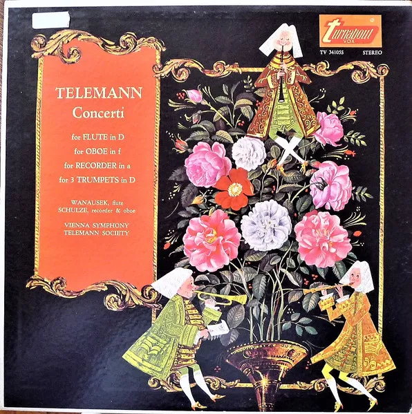 Concerti For Flute, Oboe, Trumpets; Suite For Recorder
