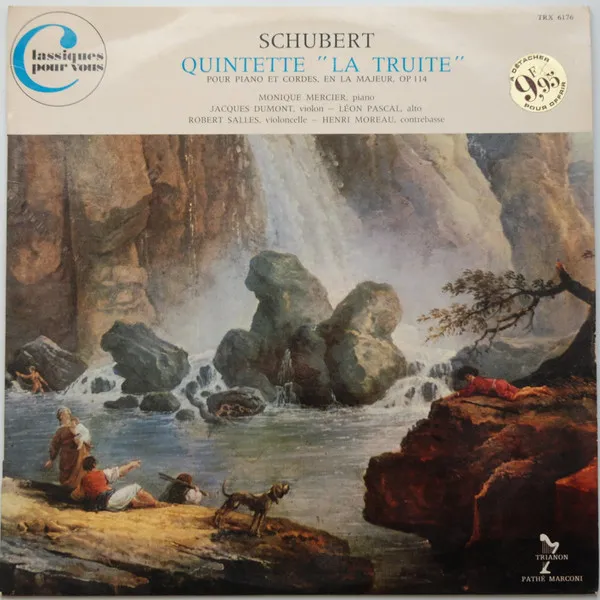 Quintette "La Truite" (Pour Piano Et Codes, En La Majeur, Op 114)