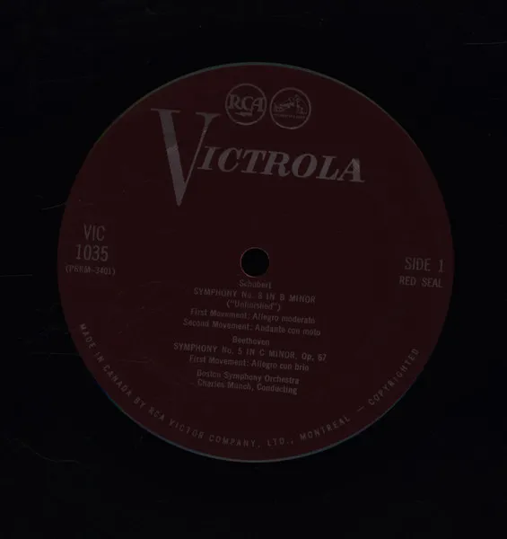 Beethoven Symphony No. 5 Schubert Symphony No. 8 "Unfinished"