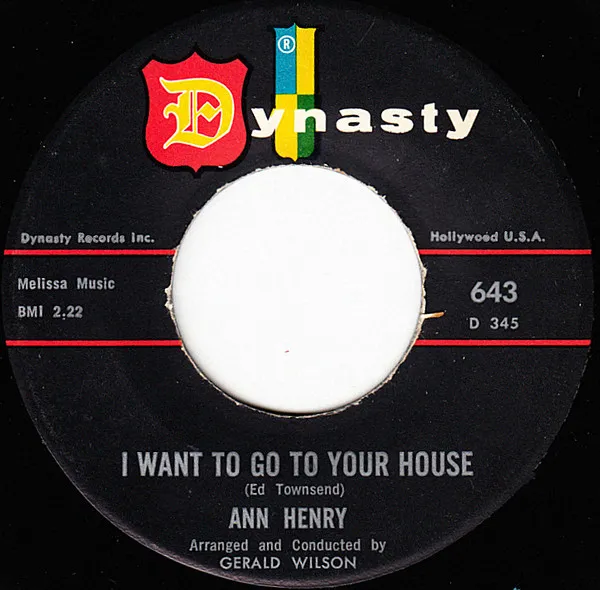 I Want To Go To Your House / I Can't Leave You Alone