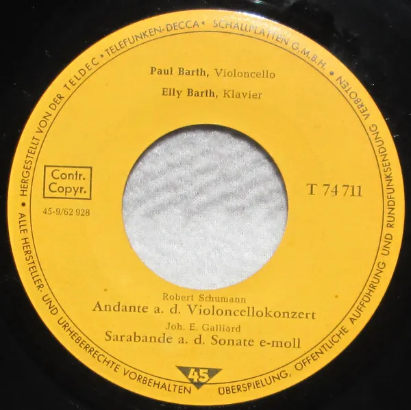 Andante a.d. Violoncelokonzert