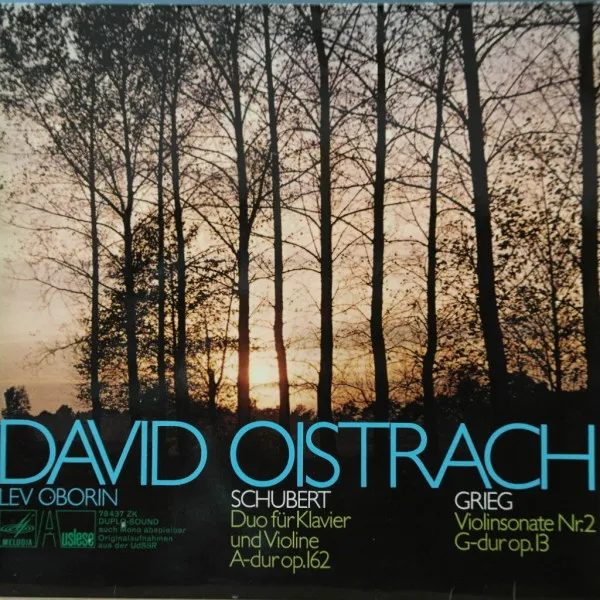 Duo Für Klavier Und Violine A-dur Op.162 / Violinsonate Nr.2 in G-dur Op.13