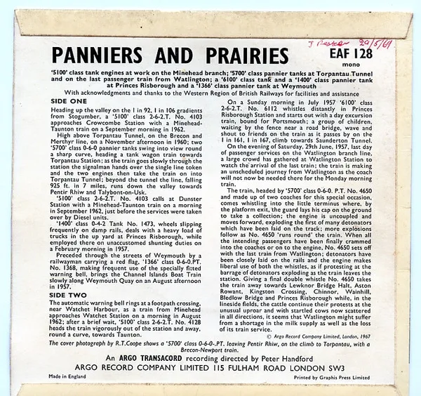 Panniers And Prairies