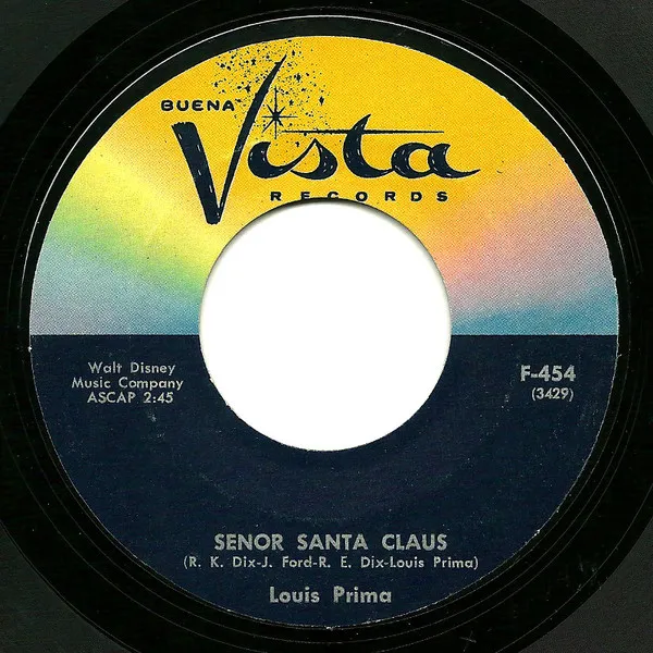 Senor Santa Claus / Santa, How Come Your Eyes Are Green When Last Year They Were Blue?