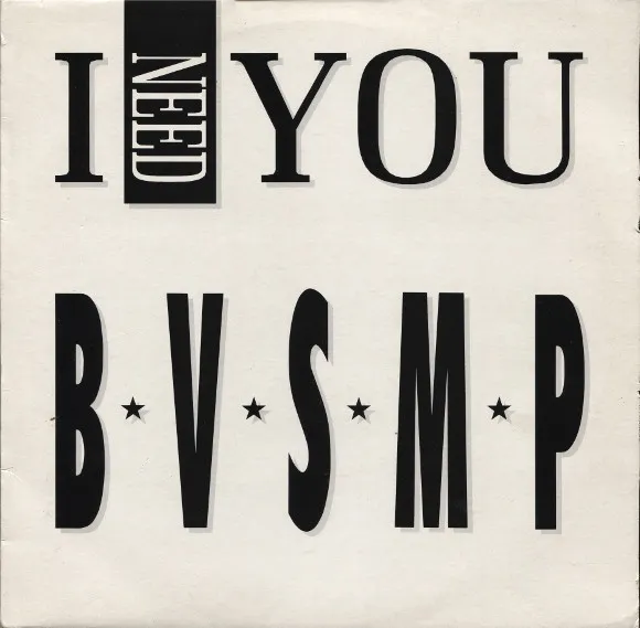 I Need You